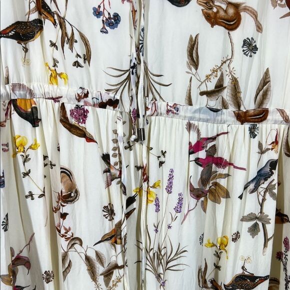 Caballero Charming Floral Cream Dress - Picture 3 of 8